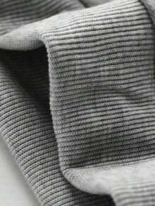 Disney Mickey Mouse Pattern Hooded Sweatshirt - Street Style, Round Neck Casual Summer Top, Suitable For Both Boys And Girls, Perfect For Holiday Parties, Gatherings, Outdoor Activities, And Everyday Casual Wear. - Xám - Xem 5