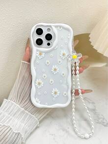 Cream Texture Painted Anti-Drop Phone Case With Chain, Compatible With IPhone 14, 14 Pro, 14 Pro Max, 13, 13 Pro, 13 Pro Max, 11, 11 Pro Max, 12, 12 Pro, 12 Pro Max, XR, XS, 15, 15 Pro, 15 Pro Max, 16, 16 Pro, 16 Pro Max, 17, 17 Pro, 17 Air, 17 Pro Max, Premium Anti-Drop Phone Case - Multicolor - View 5