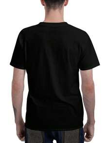 Solo Leveling (3) Men's Black Short Sleeve T-Shirt - Soft Cotton Crew Neck Tee, Breathable Casual Top For Daily/Outdoor/Summer Wear S - 黑色 - 查看 5