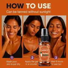 30毫升自晒黑精华液，无需日晒，面部及身体均可使用，轻松打造自然古铜色肌肤，不留痕迹，是情人节、斋月、派对及庆祝活动的理想礼物。 - 棕色 - 查看 5