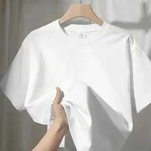 Milo Manheim Printed Women's T-Shirt Spring/Summer Fashion  Pure Cotton Top Neutral Short Sleeve T-Shirt - 1 - 查看 5