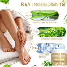 AURANY 60%尿素+水杨酸深层修护足霜，100克，去除老茧和干裂的脚后跟，持久保湿，男女通用，滋养并软化足部肌肤 - 無味 - 查看 5