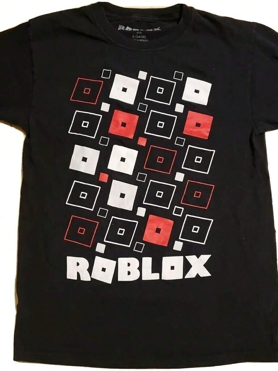 Video Game Shirt Square Logos Tee Shirt Black New - màu đen - Xem 1