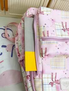 轻便背包，可爱星空格子图案，适合高中生和大学生，清新甜美的日系风格 - A - 查看 11