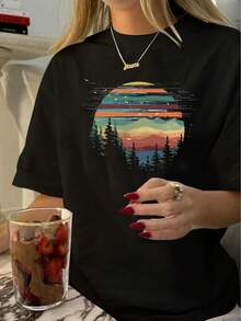 Koszulki damskie - Czarne - Zobacz 1