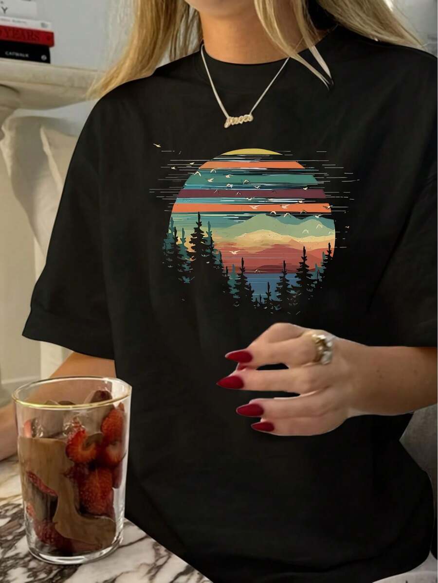 Koszulki damskie - Czarne - Zobacz 1