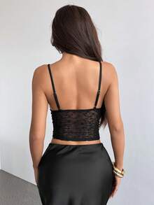 VIVINA女士夏季时尚：简约无袖纯色透明休闲修身连衣裙，适合约会、日常穿着、夏季穿搭、旅行、休闲和居家穿着，黑色。 - 黑色 - 查看 7