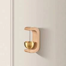 High-Value Creative Dopamine Desktop Ornament, Entry Door Alert Clapper Bell, Porch Decor Hanger For Housewarming & Birthday Presents - Multicolor - View 4