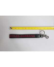 Dolce & Gabbana Logo Keychain Men Black Miscellaneous - Black - View 5