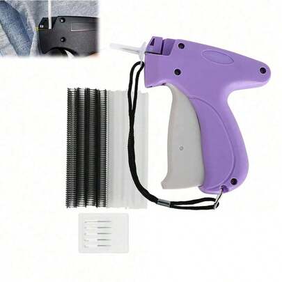 1支装服装修补微型缝纫枪，精准缝纫标签枪，适用于服装缝纫、绗缝、包边、快速缝纫