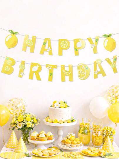 1 قطعة لافتة عيد ميلاد بتصميم الليمون، ديكور خلفية حفلة عيد الميلاد، لافتة شنق جميلة بتصميم الليمون، ديكور حفلة عيد الميلاد، ديكور المنزل، ديكور داخلي وخارجي، ديكور الحائط، ديكور الربيع والصيف، خلفية لافتة، هدايا الحفلة