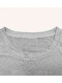 Happy 250th Birthday USA Shirt, American Iconic Eagle Tee, Patriotic 4th Of July Shirt, Semiquincentennial Gift, Independence Day USA Shirt, 1776-2026, 4th Of July Shirt For Women Or Men, Floral USA Flag Shirt, Patriotic Tee, Blue Red And White, 100%  Graphic Short Sleeve Top,Valentine's Gift Casual Tee,Green Shamrock Print Tee - 灰色 - 查看 4