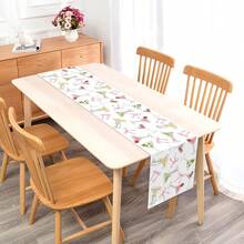 1PC Spring Table Runner A Tini Bit Old Birthday Party Decoration Bow Bachelorette Bridal Shower Home Island Decor (33 Cm X 183 Cm) - Multicolor - View 4