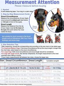 Bozal de perro duradero, detiene eficazmente el ladrido y la ingesta de basura - Adecuado para perros medianos a grandes - Anti-mordedura, anti-acoso, anti-perturbación - Precio asequible, material de alta calidad, múltiples tamaños disponibles - Protección de bozal para mascotas - Negro - Ver 14