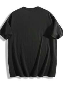 Baseball League Black T-Shirt, Printed With A Personified Baltimore Orioles Mascot Design. A Stylish And Casual T-Shirt For Sports, Fitness, Streetwear, And Personalized Outfits.  Suitable For Both Men And Women. - 黑色1 - 查看 6