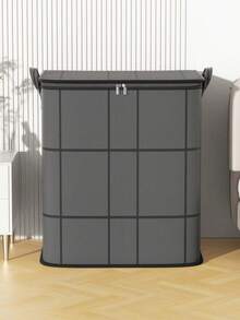 Foldable Reinforced Handle Storage Basket, Durable Fabric Storage Box Suitable For Bedroom, Closet And Laundry Room, Easy To Fold And Store When Not In Use - Multicolor - View 3