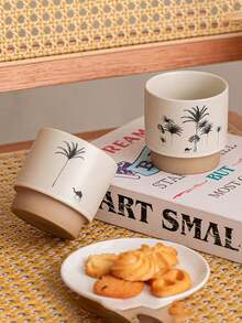 1个中东热带风格手绘骆驼耐热茶杯，沙特阿拉伯咖啡杯，适合居家、办公、送礼等场合，实用且具有装饰性的文化用品，可用于饮用茶和咖啡。 - 彩色 - 查看 8