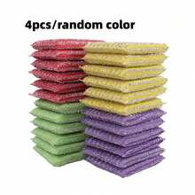 Pump Soap Dispenser With Sponge Holder, Includes 1 Sponge, Compact Square Sink Organizer, Kitchen Accessories - Multicolor - View 11