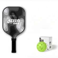 6/5pcs Authentic DHS/Double Happiness Pickleball Racket, Professional Training & Competition Use, Single/Pair - Multicolor - View 11