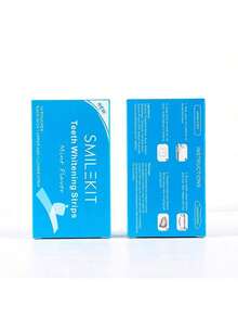 1盒口腔卫生工具，牙齿美白贴，口腔护理，双面柔性美白贴 - 彩色 - 查看 11