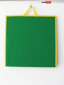 hoojojo 一套可折叠手持式毛毡磁性白板，适用于儿童、教育辅助工具、教师辅助工具和学习用品，立式三角形展示板，返校教室家庭适用 - 彩色 - 查看 10