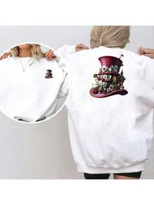 1pc/2pcs/3pcs Magic Hat Pattern Suitable For T-Shirts, Hoodies, Pillows, Backpacks And Handbags, Ideal Holiday Gifts, Holiday Gift Items | Holiday Design | Durable Printing - 3pcs-s - View 2