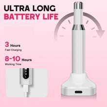 升级版无线电动美甲钻，配备12个钻头，便携式电动修甲美足工具，电动指甲抛光器，500mAh - 彩色 - 查看 9