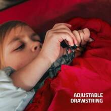 Sacos de Dormir para Adultos y Niños Equipo de Camping Ligero con Bolsa Compacta para Clima Frío y Cálido Uso Individual Niñas y Niños México - Rojo rubí con rayas - Ver 8