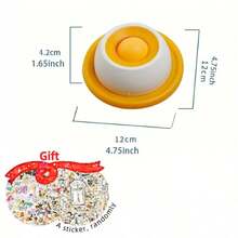 Interactive Licking Mat Pet Supplies | Dog Cat Slow Feeder, Plastic Material, Blue & White Design, Helps Dental Health And Mental Stimulation, Gift, Celebration Items - 500ml - View 11