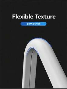 1/2/3Meters Cord Hider, Cable Covers Wire Covers For Cords On Wall Cabinet Desk, Wire Hiders For TV On Wall Cable Management, White/Grey - Multicolor - View 3