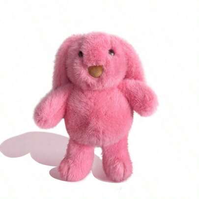 复活节兔子毛绒玩具，可爱长耳朵温顺兔子玩偶，儿童玩伴，生日礼物，派对礼品，家居装饰，卧室沙发靠垫