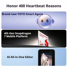 Honor 荣耀400 Pro 无锁版 | 16TB+超大内存 | 7200mAh 青海湖超长续航 | 2亿像素 AI 超清摄像头 | 5G 旗舰性能 | 大内存护眼直屏 | 2亿像素人像旗舰 | 青海湖电池超长续航 | 5G 无锁学生机 | 护眼流畅直屏超长续航 | 高性能 5G 平台 - 多色 - 查看 6