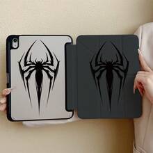 1 件装蜘蛛纹翻盖平板电脑保护套，带笔槽，兼容 10.9/10.2/ Air 第五代/Pro 11/第十代/9.7/Air 2/（第七代）/（第八代）/ Air 4/5/ Pro 11/ 第十代 10.9 英寸 2022 款智能保护套/ Air 13（M3 2025）/ Air 11（M3 2025）/ Air 11（M3 2025）/ 11（A16 2025），具备自动休眠/唤醒功能 - 彩色 - 查看 7