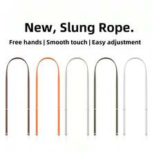 Adjustable Magnetic Lanyard Strap Necklace Cord Compatible With IPhone 17 Series - Black - View 8