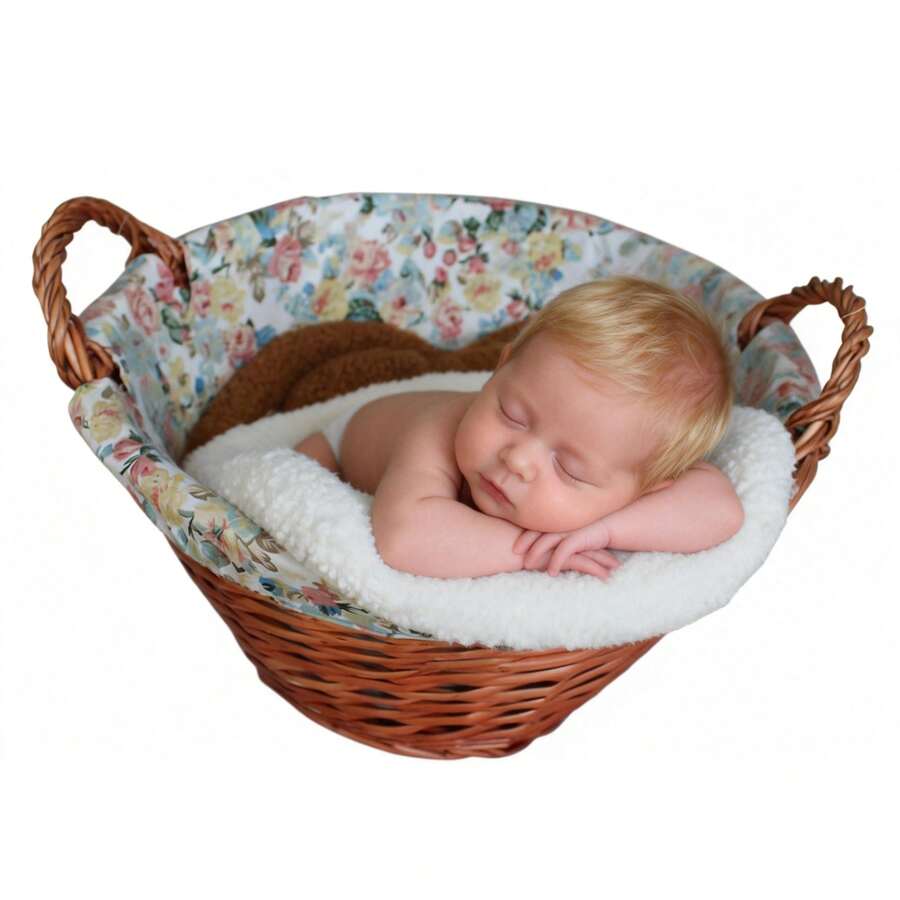 Newborn Photography Pad Set, Soft Baby Posing Blanket, Photography Props Pad - Multicolor - View 1