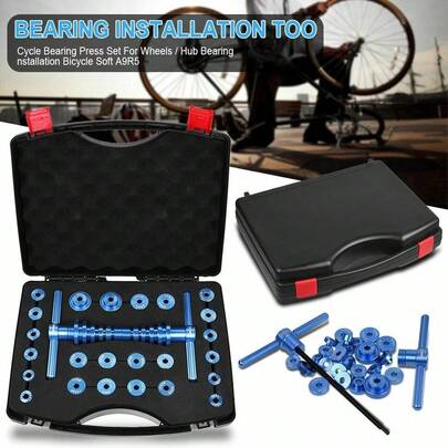 Bicycle Bearing Press Set Bike Assembly Tool For Wheels Hub Bearing Installation
