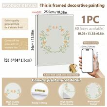 1pc Canvas Wall Art - Easter Gallery Wall Art, Vibrant Spring Art Prints, Easter Danish Pastel Home Decor, Spring Wall Art, Baby Room Decor – Framed Nursery Wall Art Perfect For Playroom Decor Nursery Decor, Childcare Room Decor, Kindergarten Decor, Boy's Room Decor Girl's Bedroom Decor Kids' Room Decor Easter Wall Decor, Nursery Spring Decor, Easter Children's Room Posters, Spring Decor Posters - Multicolor - View 62