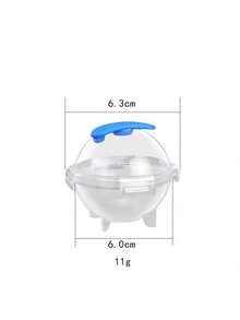 1/4pcs Plastic Whiskey Round Ice Ball Mold, Suitable For Cocktails, Home Bar, Beverage Chilling - Multicolor - View 6
