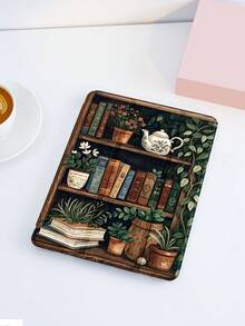 单件装个性化树叶图案平板电脑保护套，兼容 10.2 英寸、11 英寸（2021/2020/第十代）、（A16）11 英寸（第十一代，2025 年）、第八/第九/第十代、Galaxy Tab A8 10.5 英寸（2022 年）、Matepad 10.4 英寸/Tab 等，带笔槽，防摔，平板电脑支架保护套，是送给家人和朋友的浪漫礼物，2026 年款。 - 彩色 - 查看 3