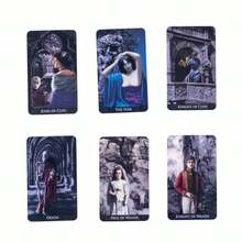 Augury Bohemian Gothic Tarot Essence Decks Card Game Prediction Tarot Cards Deck - Multicolor - View 5