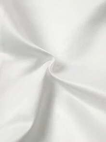 女士优雅花卉细节吊带V领正式礼服，适合婚礼、正式派对、舞会等场合，白色，春季款 - 白色 - 查看 6