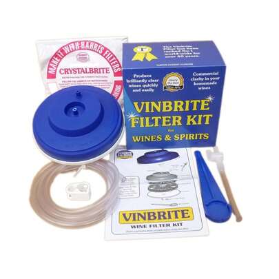 Wine Filter - Harris Vinbrite Filter Kit - Home Brewing - Wine Making - NEW