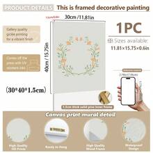 1pc Canvas Wall Art - Easter Gallery Wall Art, Vibrant Spring Art Prints, Easter Danish Pastel Home Decor, Spring Wall Art, Baby Room Decor – Framed Nursery Wall Art Perfect For Playroom Decor Nursery Decor, Childcare Room Decor, Kindergarten Decor, Boy's Room Decor Girl's Bedroom Decor Kids' Room Decor Easter Wall Decor, Nursery Spring Decor, Easter Children's Room Posters, Spring Decor Posters - Multicolor - View 48