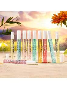 10/1 套装 5ml/10ml 限量版礼盒装巴西海滩香氛喷雾，独特夏日香氛喷雾，优雅香薰套装，度假必备，无火家居香氛，便携式空气清新剂，随时随地享受芬芳盛宴，持久留香，魅力提升除臭剂，适合各种场合，完美礼品 - 多樣化香型 - 查看 11