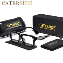 Men's Fashion Retro Square Frame CP+PC Clear Lens Glasses With Special Pin Core Design Suitable For Both Men And Women. Luxurious And Retro Style. Decorative Glasses. Ideal Gift For Parties And Great Choice For Shopping - K40549 - View 4