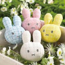 Miffy Rabbit Face Soft Hanging Keychain, Cute Rabbit Soft Bag Charm, Miffy Theme Collectible Surprise Plush Pendant, Can Be Hung On Bags, Backpacks, Keys, Super Adorable Fluffy Keychain Accessory - Multicolor - View 10
