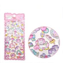 Cute Solid Color 3D Embossed Stickers - Light Color Design, Ideal For Decorating Phone Cases And Notebooks, Perfect For DIY Projects, Making Fun Stickers, Expanding Diaries And Planners, 3D Raised Stickers, Diary Stickers, Decorative Stickers And Stationery Stickers. - Multicolor - View 6