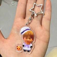 En/Hypen 钥匙扣，HEESEUNG、SUNGHOON、JAKE、SUNOO 可爱童年包包挂件/钥匙扣，粉丝周边，K-Pop 粉丝生日/节日礼物 - 彩色 - 查看 16