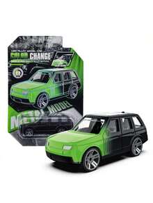 1:60 比例变色玩具车，冷热水浸泡后可反复变色，男孩玩具车，生日及节日礼物，汽车模型玩具。完美收藏品，迷你变色玩具跑车，完美的生日礼物、节日礼物、万圣节礼物、圣诞节礼物、礼品玩具 - 彩色 - 查看 13