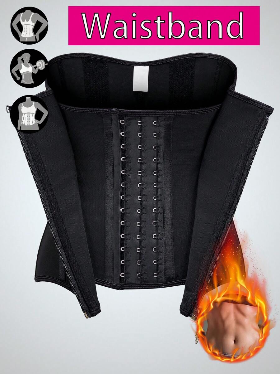 1 pezzo Corsetto modellante vita per donna, modellatore di corpo snellente - Multicolore - Visualizzare 1